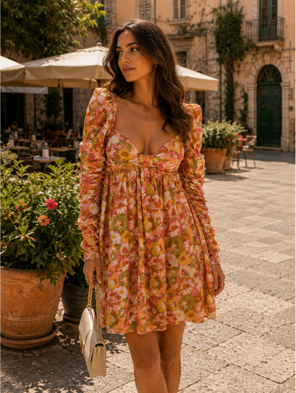 Zimmerman Floral Baby Doll Dress US 6/ IT 42/ UK 10